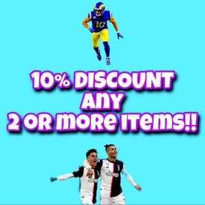 10% Discount - Any 2 or more items!
